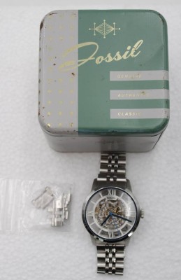 Auktion 348<br>Herren-Armbanduhr, Fossil Automatic, Werk läuft, Box anbei, D-4,4cm. [1]