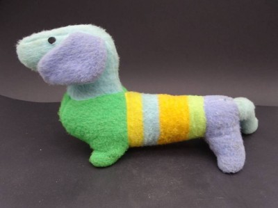 Auktion 348<br>Waldi Maskottchen Olympia 1972 München, H-18 cm, L-30 cm [1]