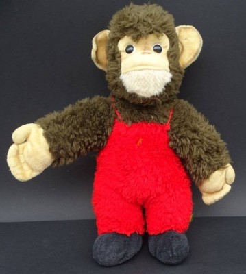 Auktion <br>gr. Steiff Affe, H-30 cm [1]