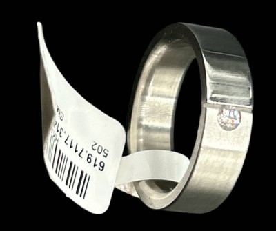 Auktion <br>ungetragene Neuware: Edelstahlring 