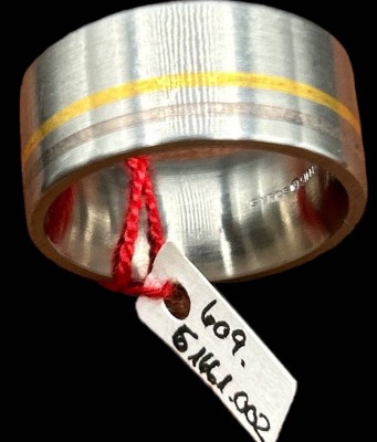 Auktion <br>ungetragene Neuware: Edelstahlring 