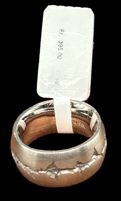 Auktion 356<br>ungetragene Neuware: Edelstahlring 