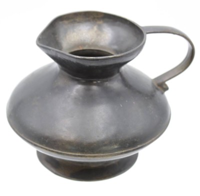 Auktion 348<br>Henkel-Krug, Bronze, ca. H-13,5cm [1]