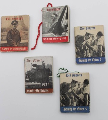Auktion <br>5x kl. WHW-Heftchen, 3. Reich [1]