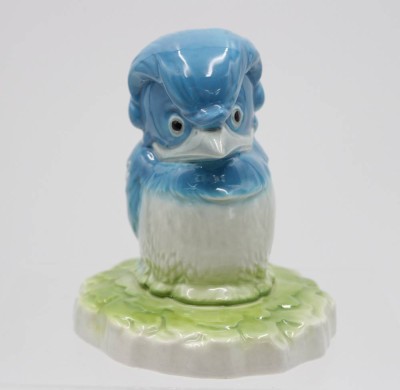 Auktion <br>Vogelfigur, Goebel, Unterglasurfarben, ca. H-11cm [1]