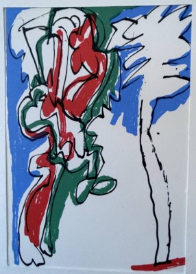Auktion <br>Erich MANSEN (1929-2012), Reutlingen, orig. Litho, 1967, MG 14x10 cm, in PP [1]