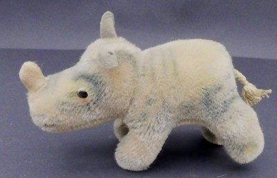 Auktion 349<br>Steiff Nashorn 