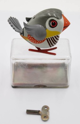 Auktion 349<br>Pickvogel, Lehmann, älter, guter Zustand, Schlüssel anbei, H-5,5cm [1]
