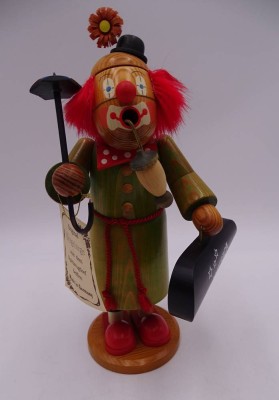Auktion 349<br>gr. Erzgebirge Räuchermännchen, neuwertig, H-26 cm [1]