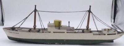 Auktion 349<br>Holz-Schiffsmodell 