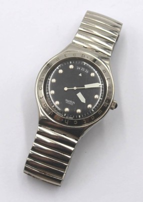 Auktion 349<br>Herrenarmbanduhr, Swatch, Quarz, Funktion nicht geprüft, D-4cm [1]