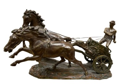 Auktion 358<br>Edouard DROUOT (1859-1945), grosse Bronze 