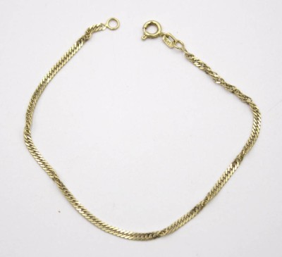 Auktion 350<br>585er GG Armband, 2,1gr., ca. L-19cm [1]