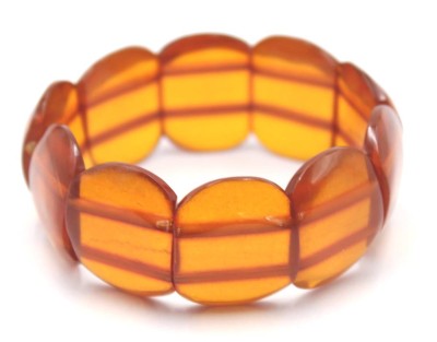 Auktion 350<br>Zugarmband, Bernstein, 20,4gr., B-2,5cm [1]