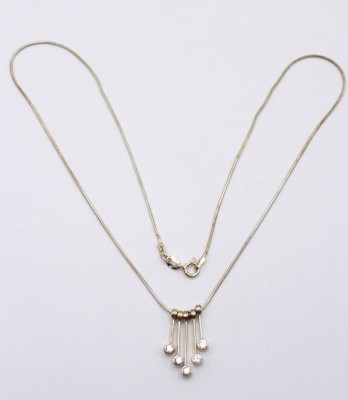 Auktion 350<br>Collierkette, 925er Silber, 5,2gr., L-44cm [1]