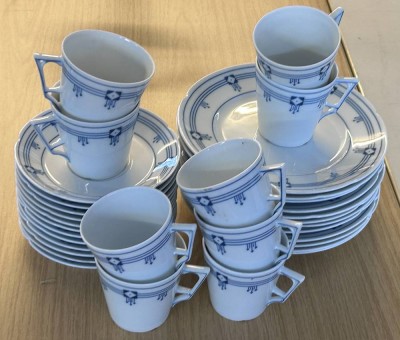 Auktion 350<br>Rest-Kaffeeservice 