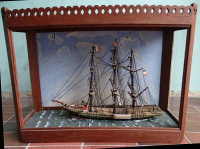 Auktion 364<br>altes Schiffsmodell der 