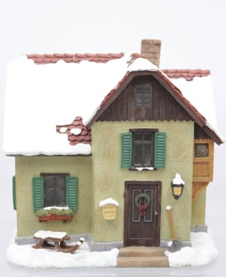 Auktion 350<br>Winterhaus, Hummel/Goebel, Kunststoff, H-16,5cm B-16,5cm [1]