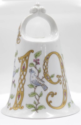 Auktion 350<br>Hutschenreuther Jahresglocke 1984, Ole Winther, H-13cm [1]