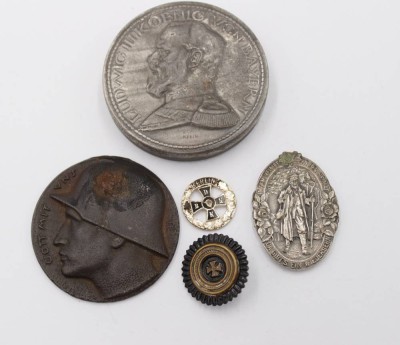 Auktion <br>5tlg. Konvolut div. Abzeichen etc., 1. WK [1]