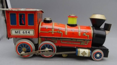 Auktion 350<br>gr. Blech-Dampflok 