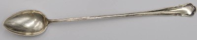 Auktion 351<br>langer Barlöffel, Silber-800-. L-21 cm, 35,77 gr. [1]