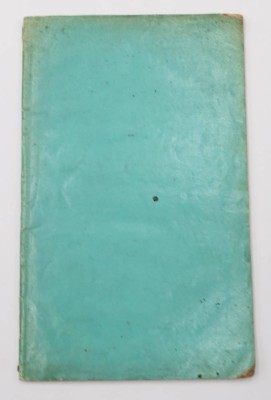 Auktion 351<br>Hermnann Romberg, Darstellung des Montanismus, Erstausgabe von 1843, Widmung des Verfassers [1]