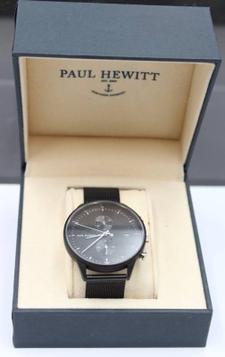 Auktion 351<br>Paul Hewitt Quartz Uhr , Funktion nicht geprüft . Guter Zustand in Original Kasten . . [1]