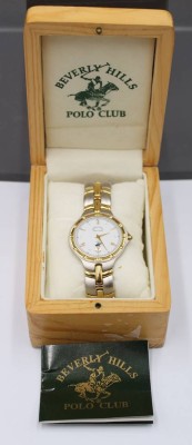 Auktion 366<br>Beverly Hills Polo Club Quartz Uhr im Original Kasten , Funktion nicht geprüft . [1]