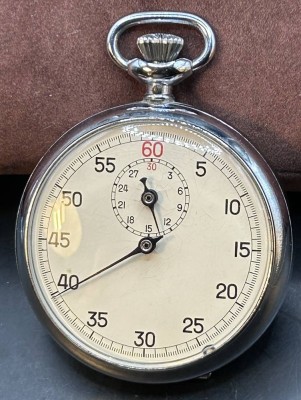 Auktion 366<br>mechan. Stoppuhr, Werk läuft, guter Zustand [1]