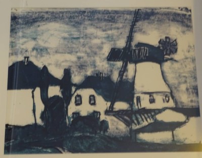 Auktion 351<br>gr. Kunstdruck nach Emil Nolde, gut ger/Glas, RG 76x90 cm, im Druck bezeichnet [1]