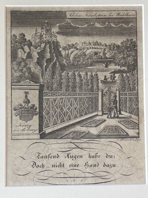 Auktion 351<br>Kupferstich um 1650 