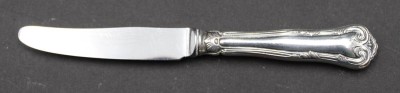 Auktion 352<br>kl. Messer mit Silbergriff, 830er, COHR, L-12,5cm [1]