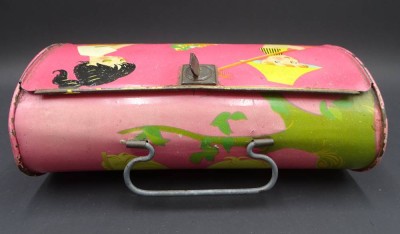 Auktion 352<br>Blechkasten in Taschenform, 50er Jahre, 8 x 20 x 11cm [1]