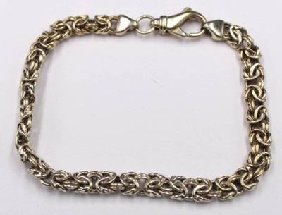 Auktion 352<br>925er Silber-Armband, 8,8gr., L-18cm [1]