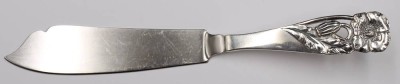 Auktion 352<br>Tortenmesser, 830er Silbergriff, Dänemark 1947, L-26,2cm [1]
