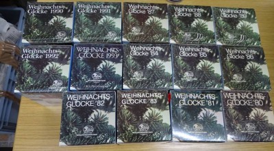 Auktion 352<br>14x Weihnachtsglocken in OVP 