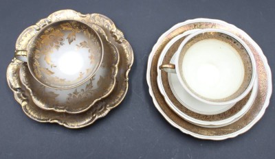 Auktion 352<br>Paar Sammelgedecke, Seltmann und  Altenburg, ca. Tassen H-6cm [1]