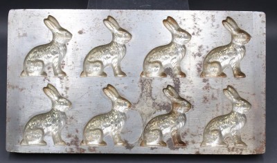 Auktion 352<br>Schokoladen-Model, älter,  Eisen, ca. 20 x 36cm [1]