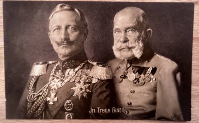 Auktion 352<br>19x Postkarten mit Generälen, Ministern, Adligen, Kaisern um 1915 