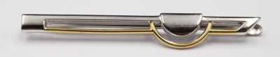 Auktion 352<br>925er Krawatten-Klammer, teilw. goldfarben, 8,3gr., L-6,5cm [1]