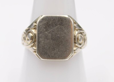 Auktion 352<br>835er Silber-Ring, 20/30er Jahre, 5,1gr., RG 60 [1]