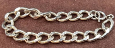 Auktion 352<br>Silber-835- Armkette, L-ca. 19 cm, 27,8 gr. [1]