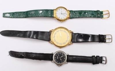Auktion 352<br>3x div. Damen-Armbanduhren, 1x Esprit, Quartzwerke nicht geprüft, Tragespuren [1]