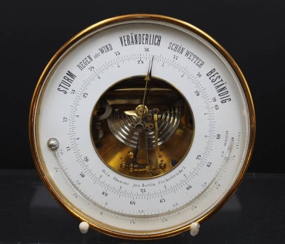 Auktion 352<br>Barometer, Otto Obenaus, älter, D-20,5cm [1]