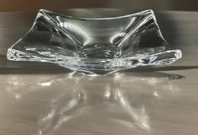 Auktion 364<br>schwere Kristall-Schale 