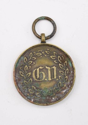 Auktion 353<br>Feldzug-Medaille 1849, Altersspuren, D-3cm [1]