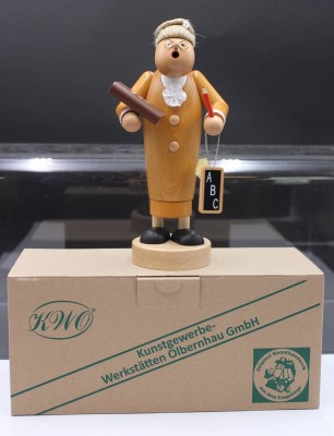 Auktion 353<br>Räuchermännchen, Lehrerin, KWO Erzgebirge, ca. H-25cm [1]