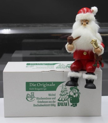 Auktion 353<br>Räuchermännchen, Weihnachtsmann, Kantenhocker, DW-Uhlig, H-23cm [1]