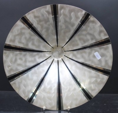 Auktion 353<br>gr. Schale, WMF Ikora, 60er Jahre, H-9cm D-35cm, Gebrauchsspuren [1]